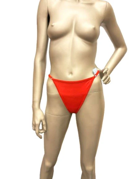 "Kiss Me" Rhinestone Panty, Red, One Size - 2 For $24.99 - Image 3