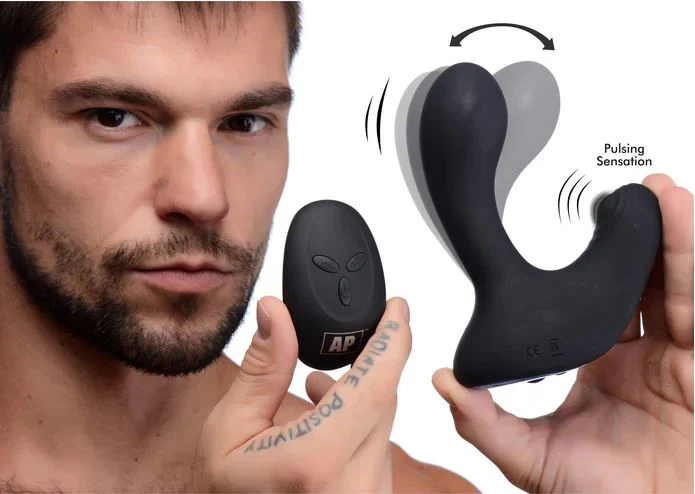 Alpha-Pro 10X P-Pulse Taint Tapping Silicone Prostate Stimulator - Image 2
