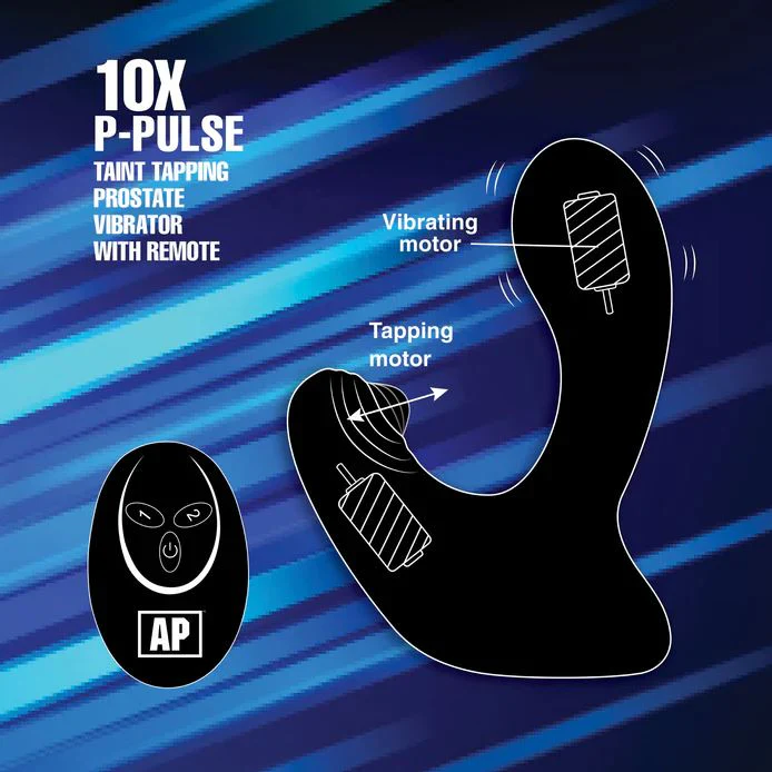 Alpha-Pro 10X P-Pulse Taint Tapping Silicone Prostate Stimulator - Image 7