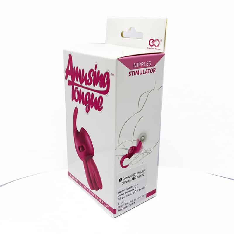 Amusing Tongue Pink Finger Vibe - Image 4