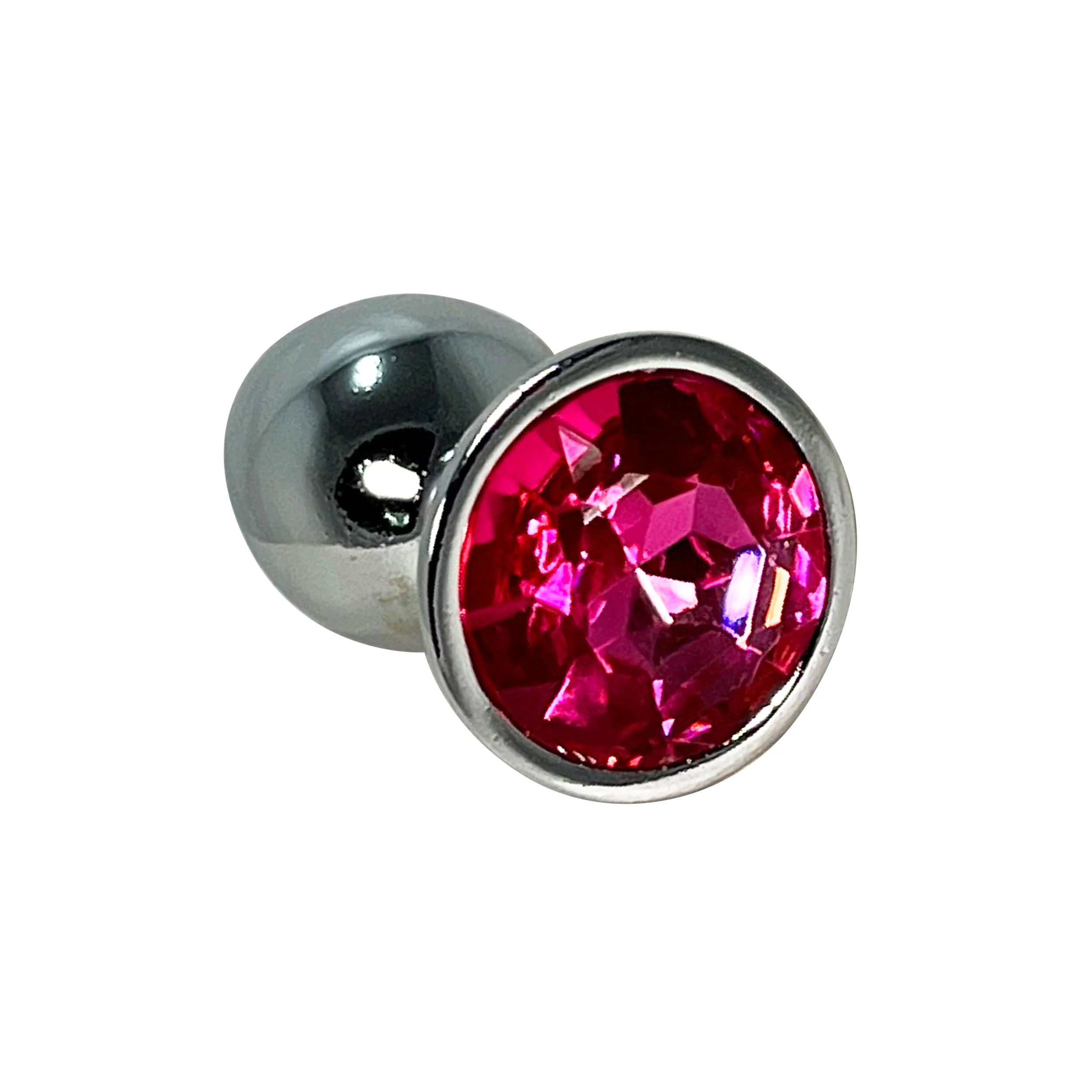 ANAL PLUG CHROME SM PINK - Image 2