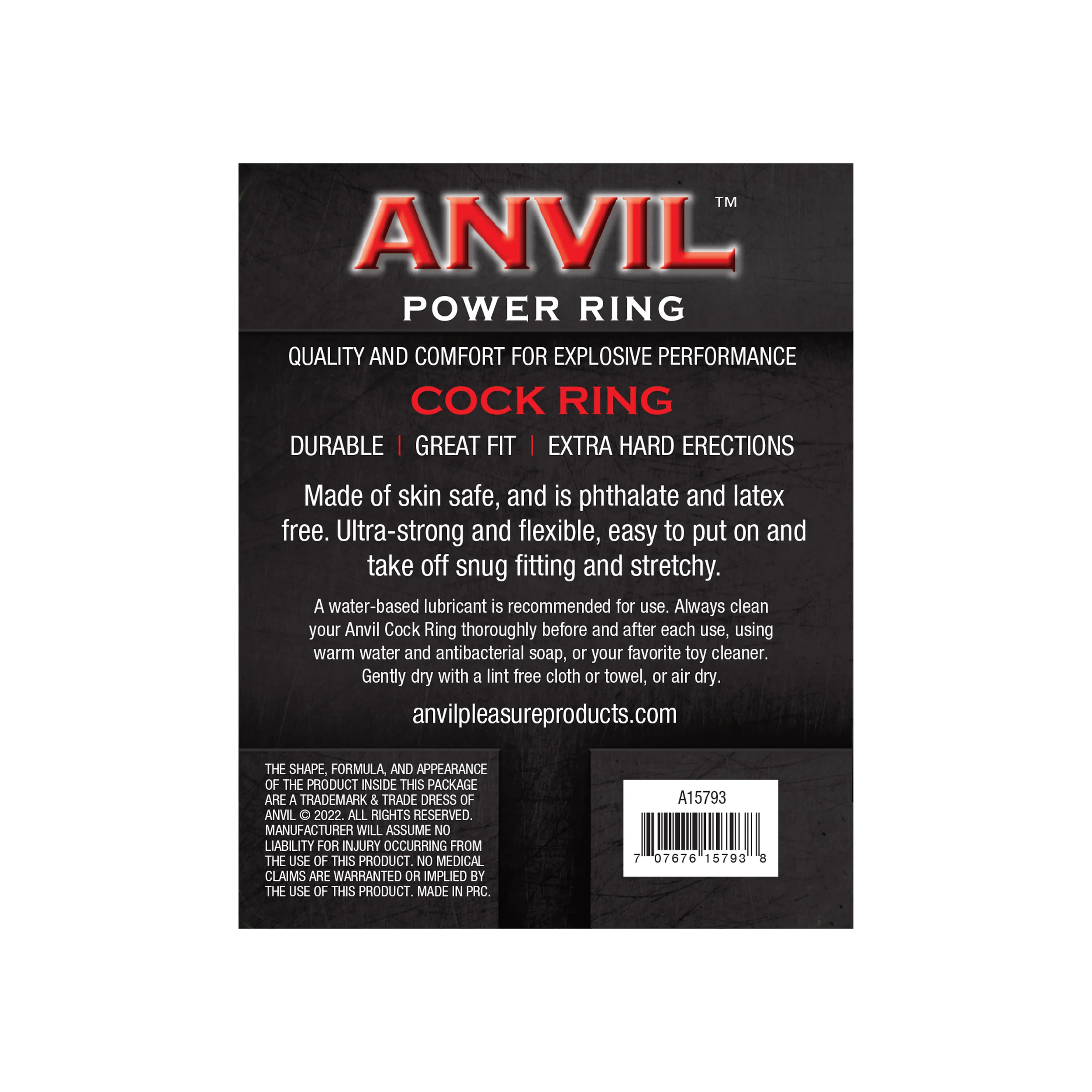 Anvil Black Power Ring - Image 4
