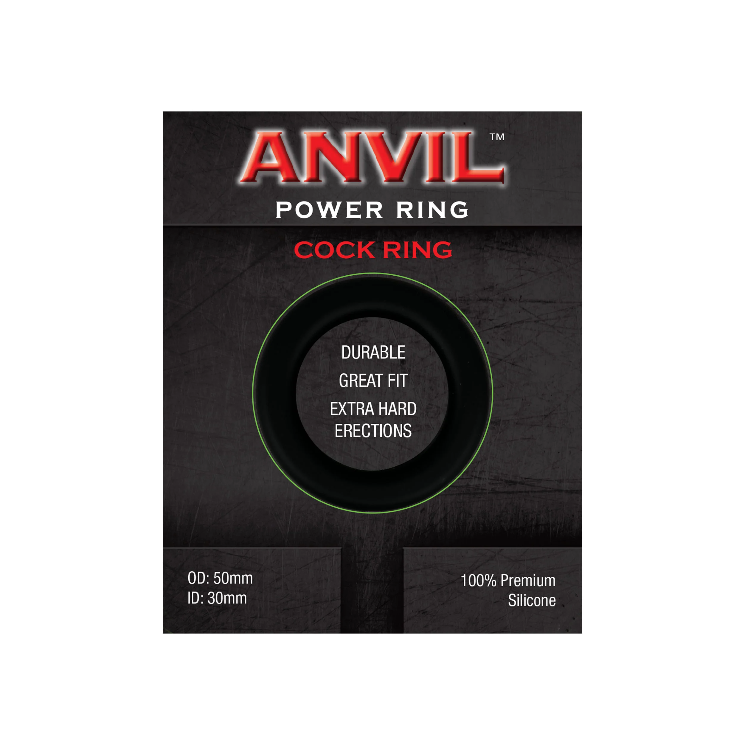 Anvil Black Power Ring - Image 5