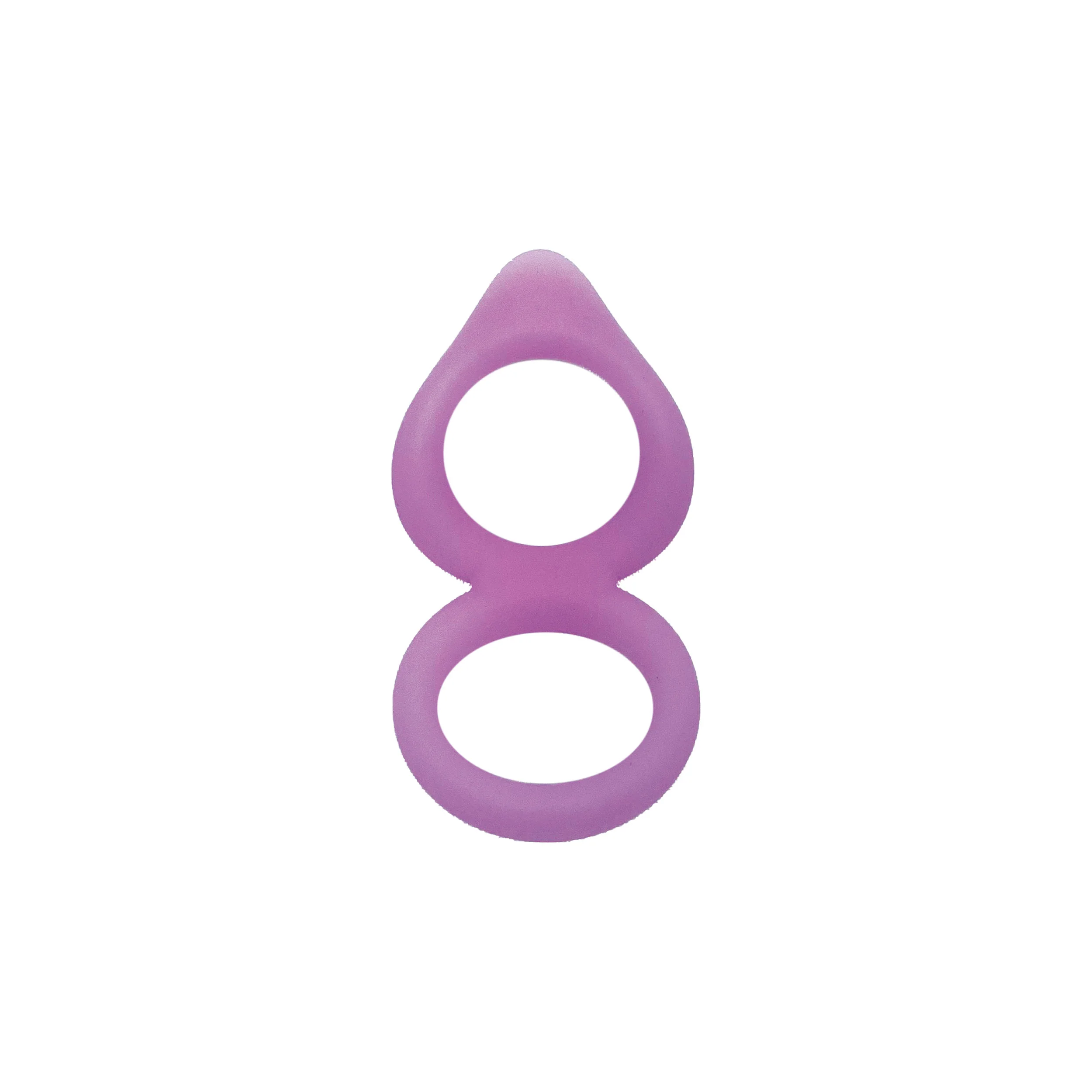Anvil Glow-in-the-Dark Pink Double Ring - Image 4