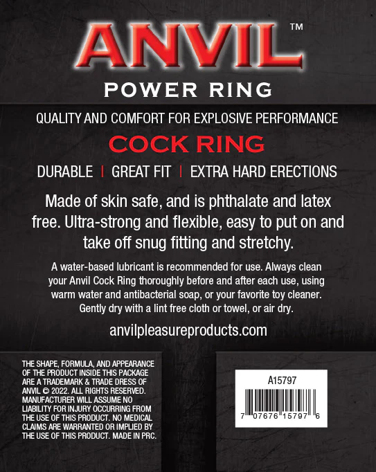 Anvil GND Green/Black Power Ring - Image 4