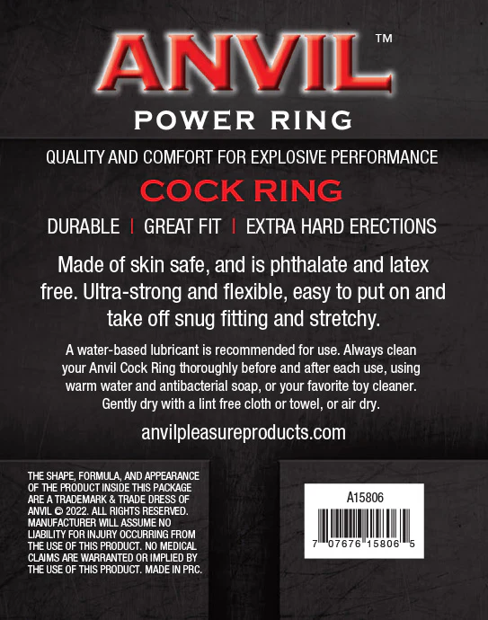 Anvil Green/Black Power Ring - Image 4