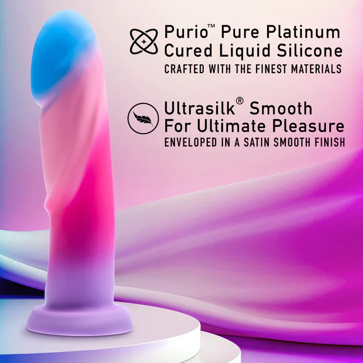 Avant Borealis Dreams-Cotton Candy 7.75 inch Handcrafted Dildo - Image 10
