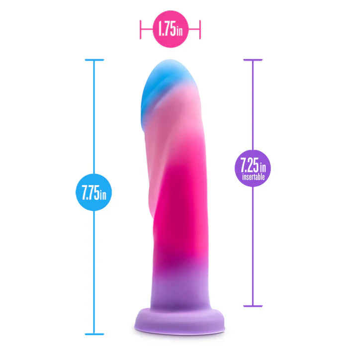 Avant Borealis Dreams-Cotton Candy 7.75 inch Handcrafted Dildo - Image 7