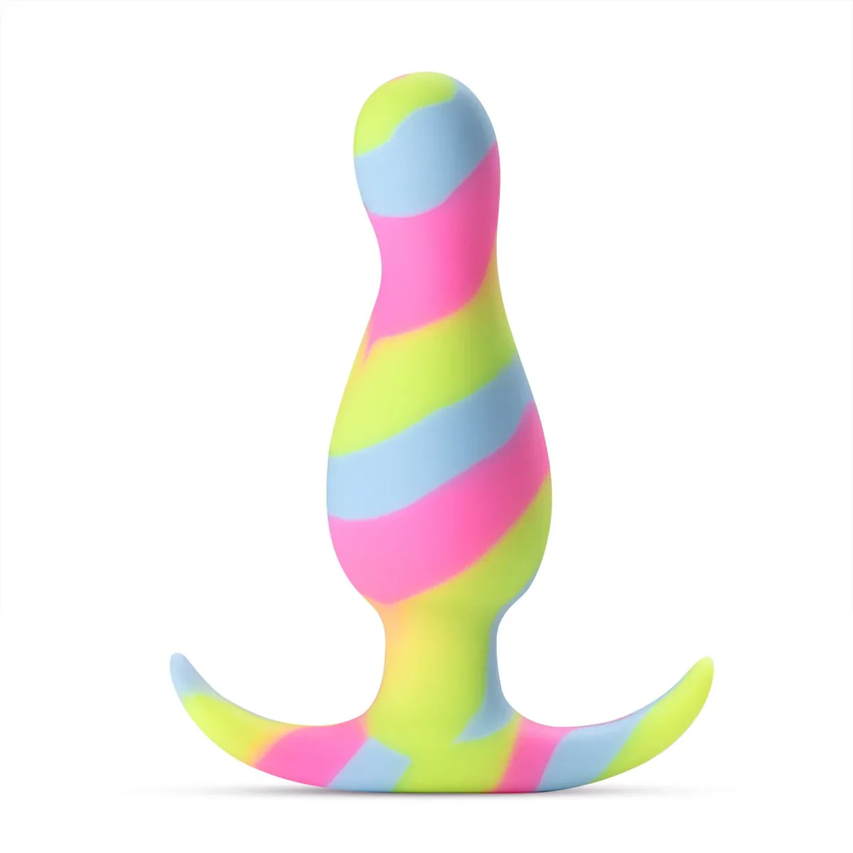Avant Handcrafted Kaleido Lime 3in Butt Plug