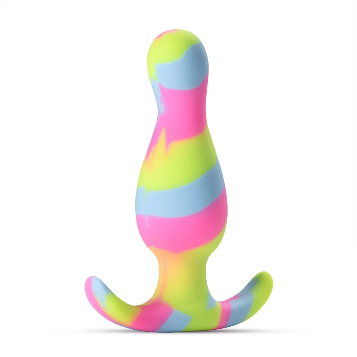 Avant Handcrafted Kaleido Lime 3in Butt Plug - Image 4