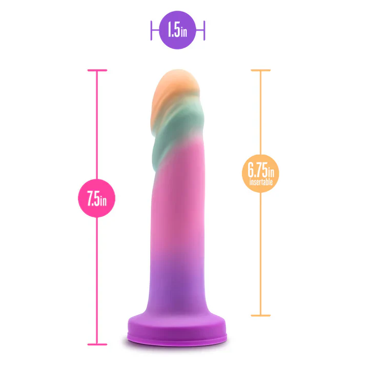 Avant Sunrise Gaze Handcrafted 7.5 Inch Dildo in Sherbert - Image 4