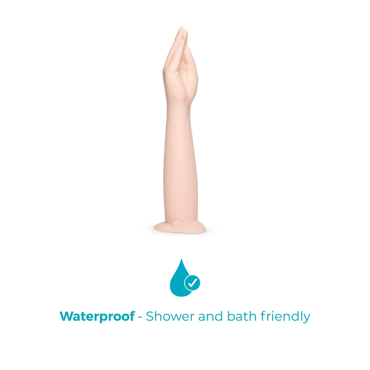 b-Vibe 16.5 Inch Silicone Hand Fisting Dildo with Suction Base - Image 3