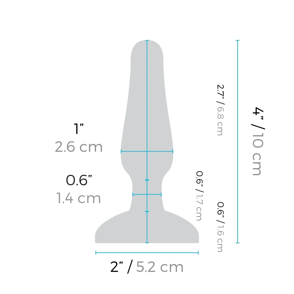 b-Vibe Novice Plug - Black - Image 5
