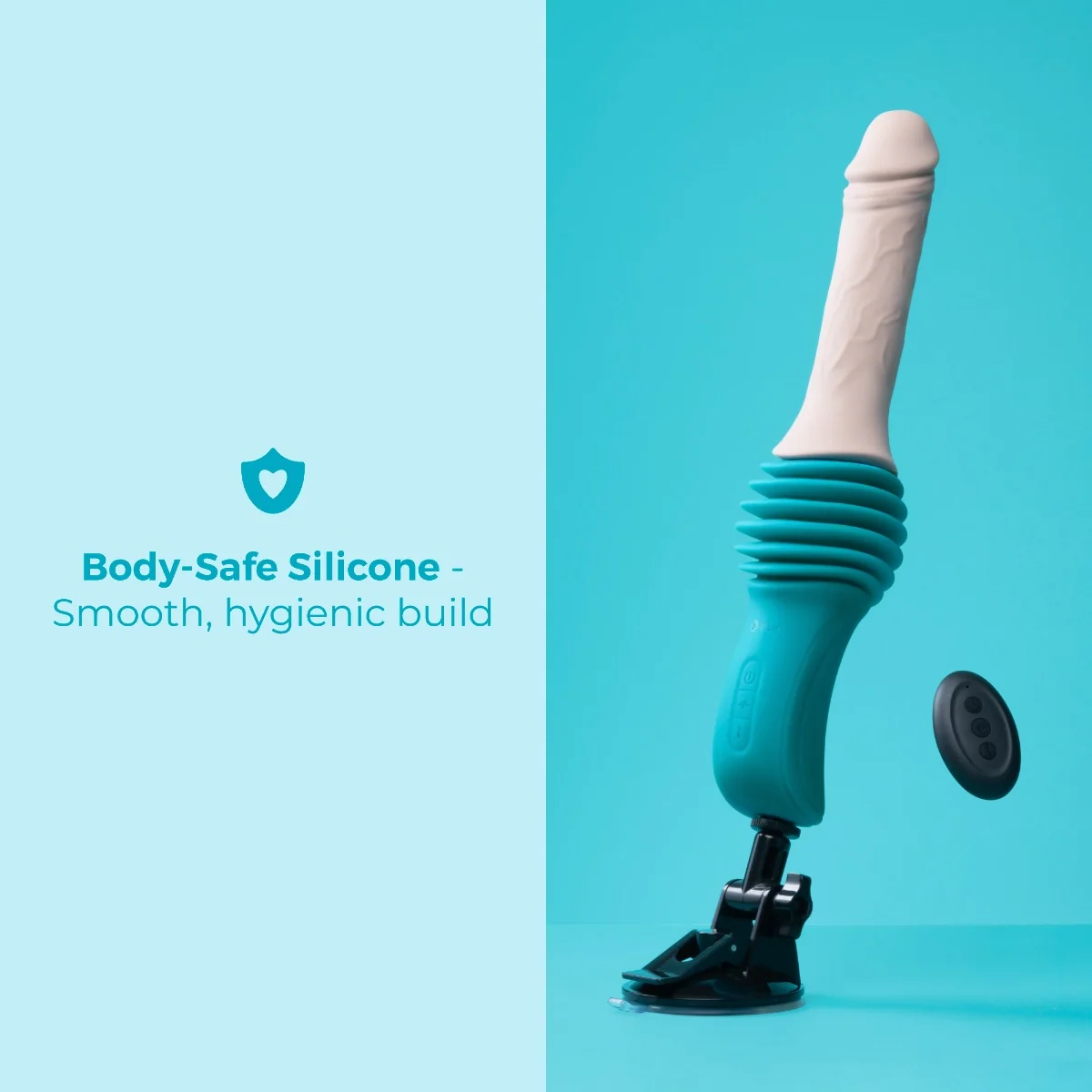 b-Vibe Realistic Thrusting Dildo Machine - Image 6