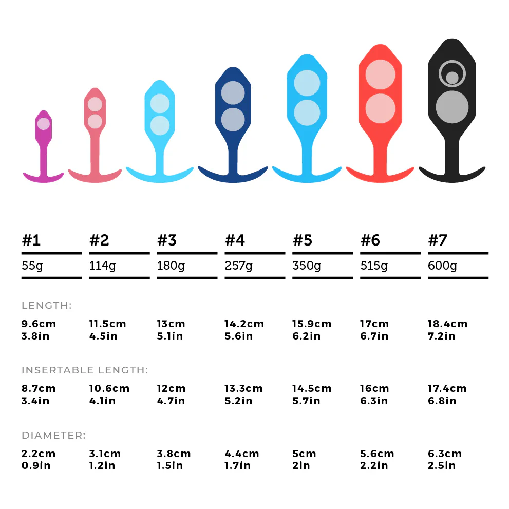 b-Vibe Snug Plug 2 Weighted Butt Plug in Purple - Image 5