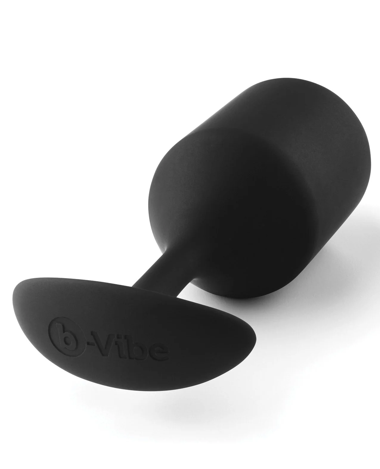 b-Vibe Snug Plug 4 Weighted - Black - Image 2