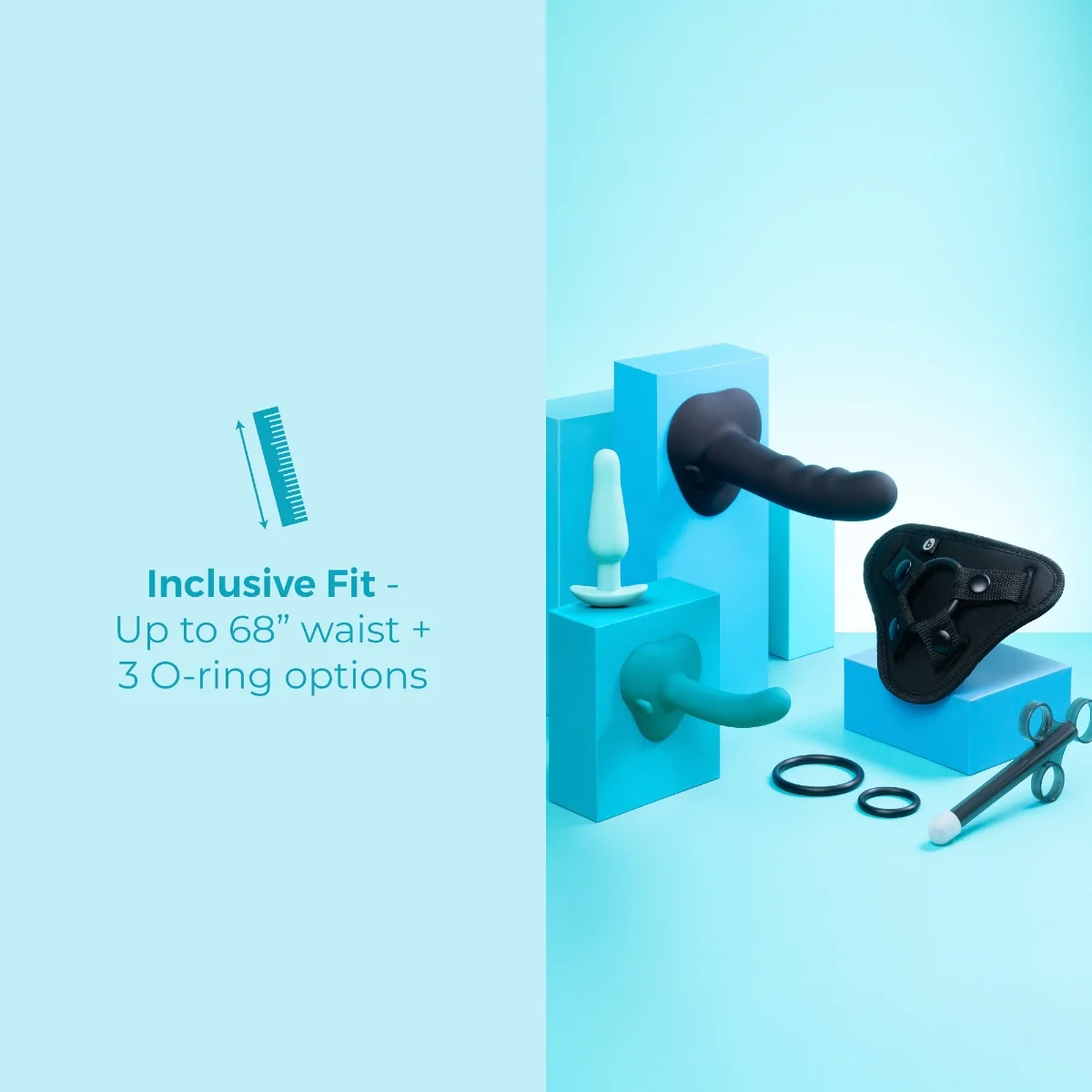 b-Vibe Strap-It-On Anal Training Kit - Image 6