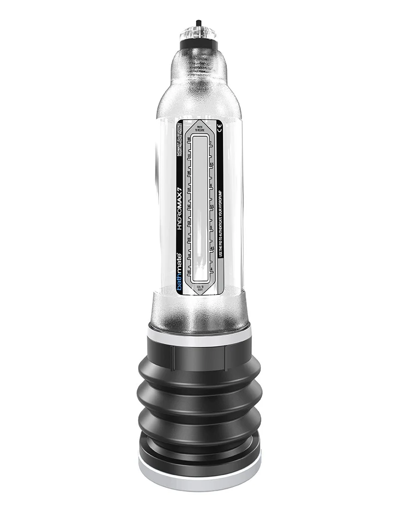 Bathmate Hydromax7 Penis Pump - Crystal Clear