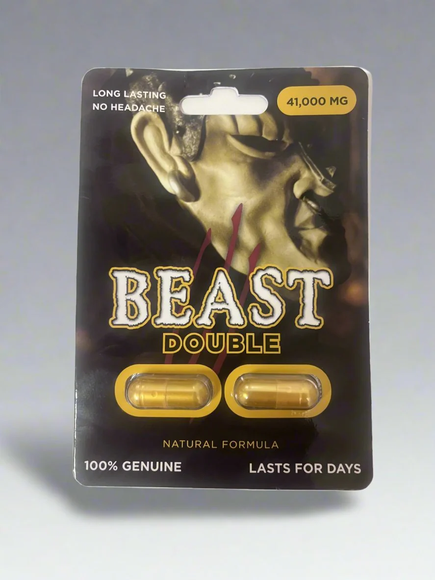 Beast Double Male Sexual Enhancement Supplement - 2 Capsules - Image 3