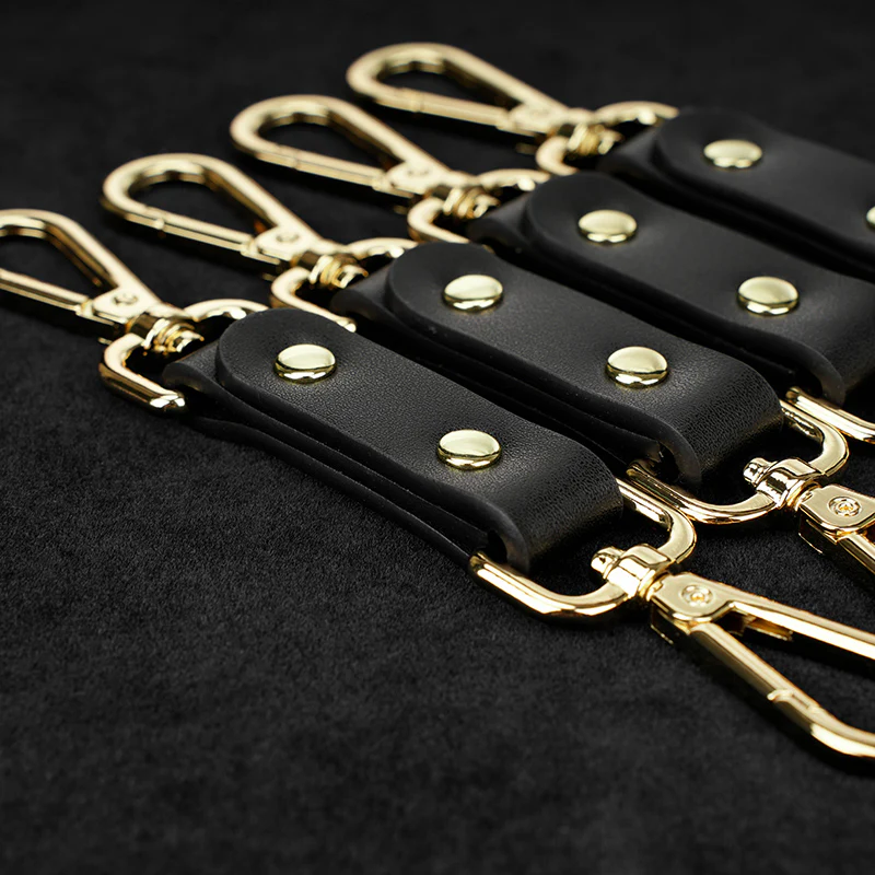 Black Leather Executive Case Bondage Set by Fetish Pleasure Play - Image 5