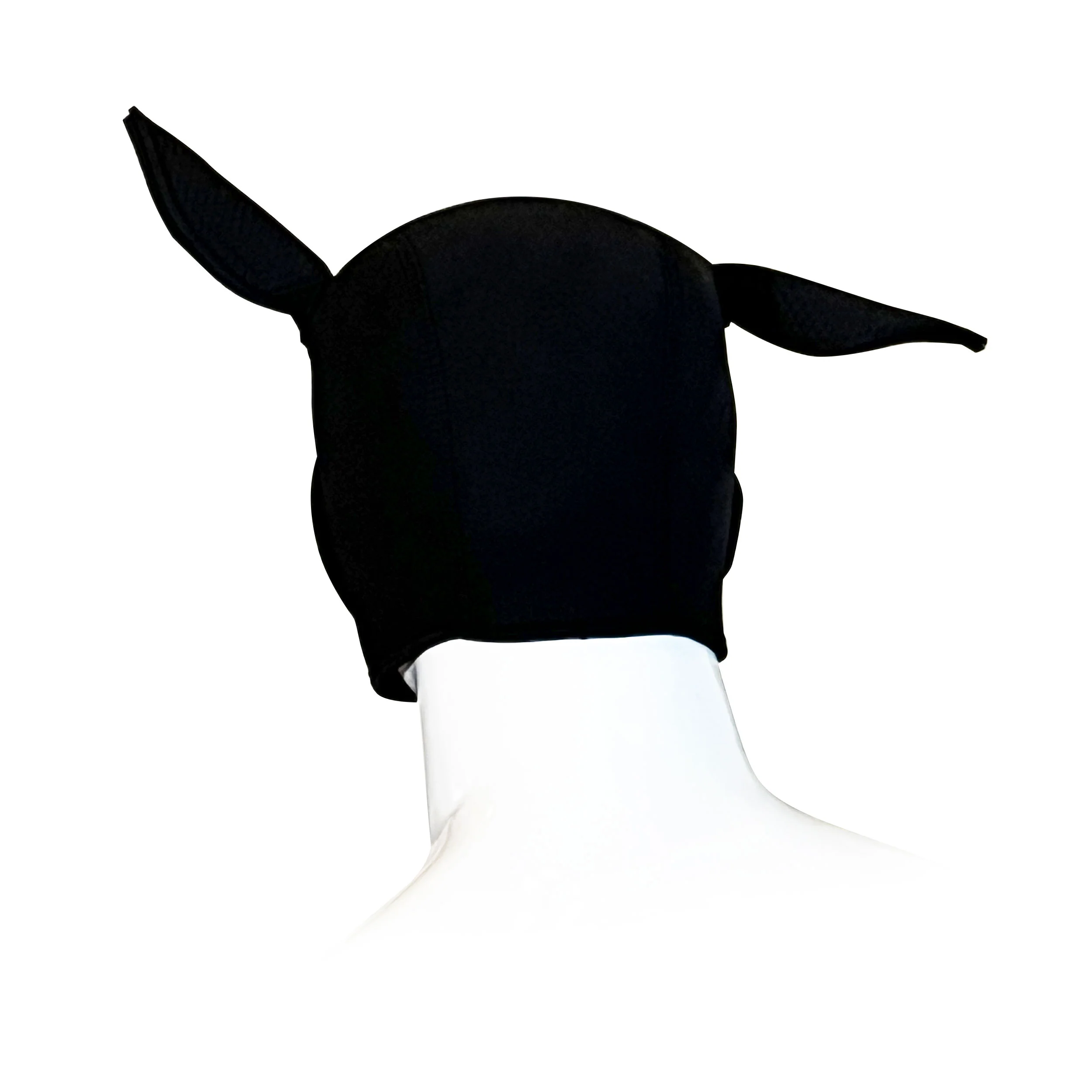 Black Pig Neoprene Confining Hood by Fetish Pleasure Play - Image 4