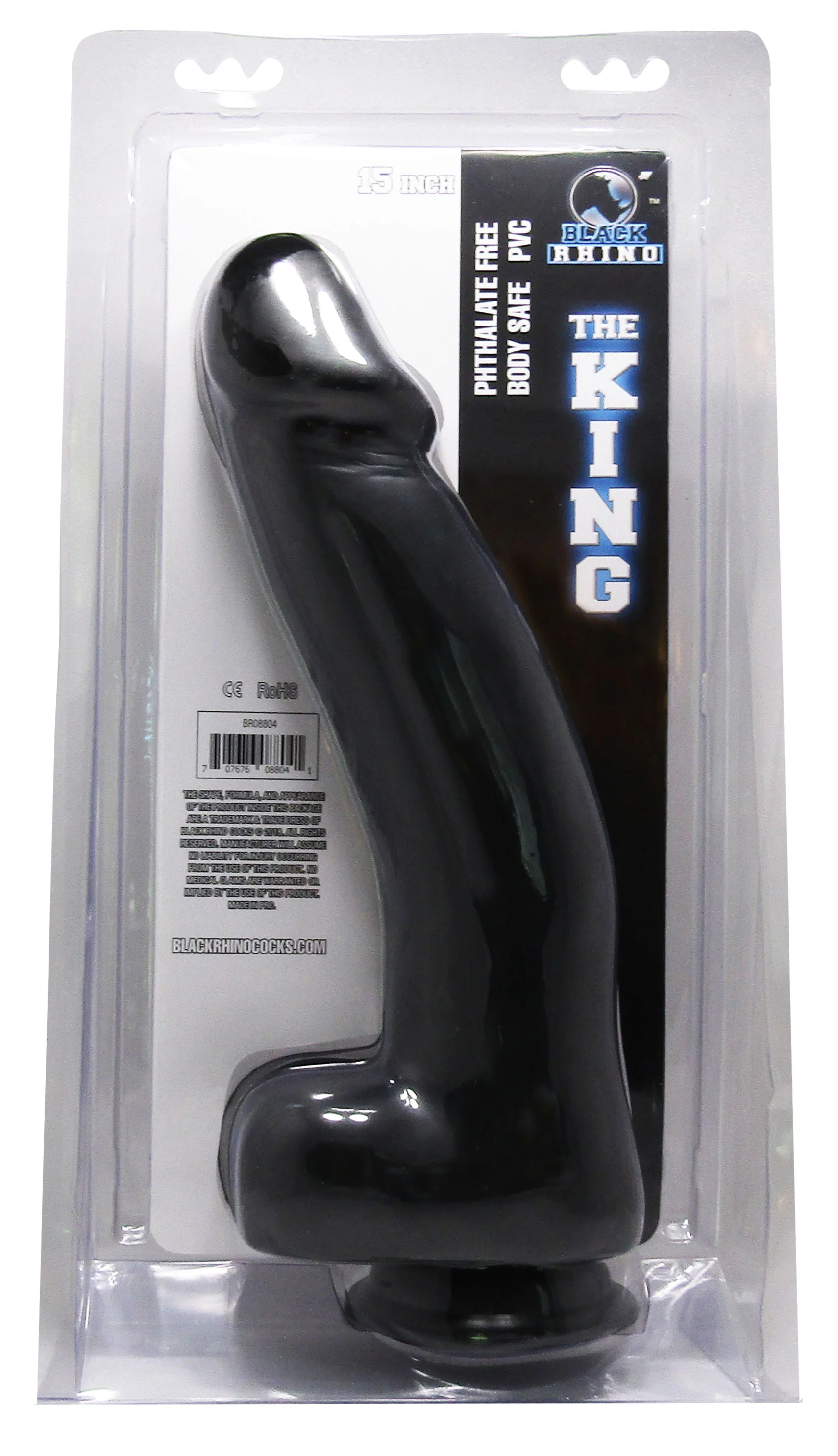 BLACK RHINO KING DILDO - Image 2