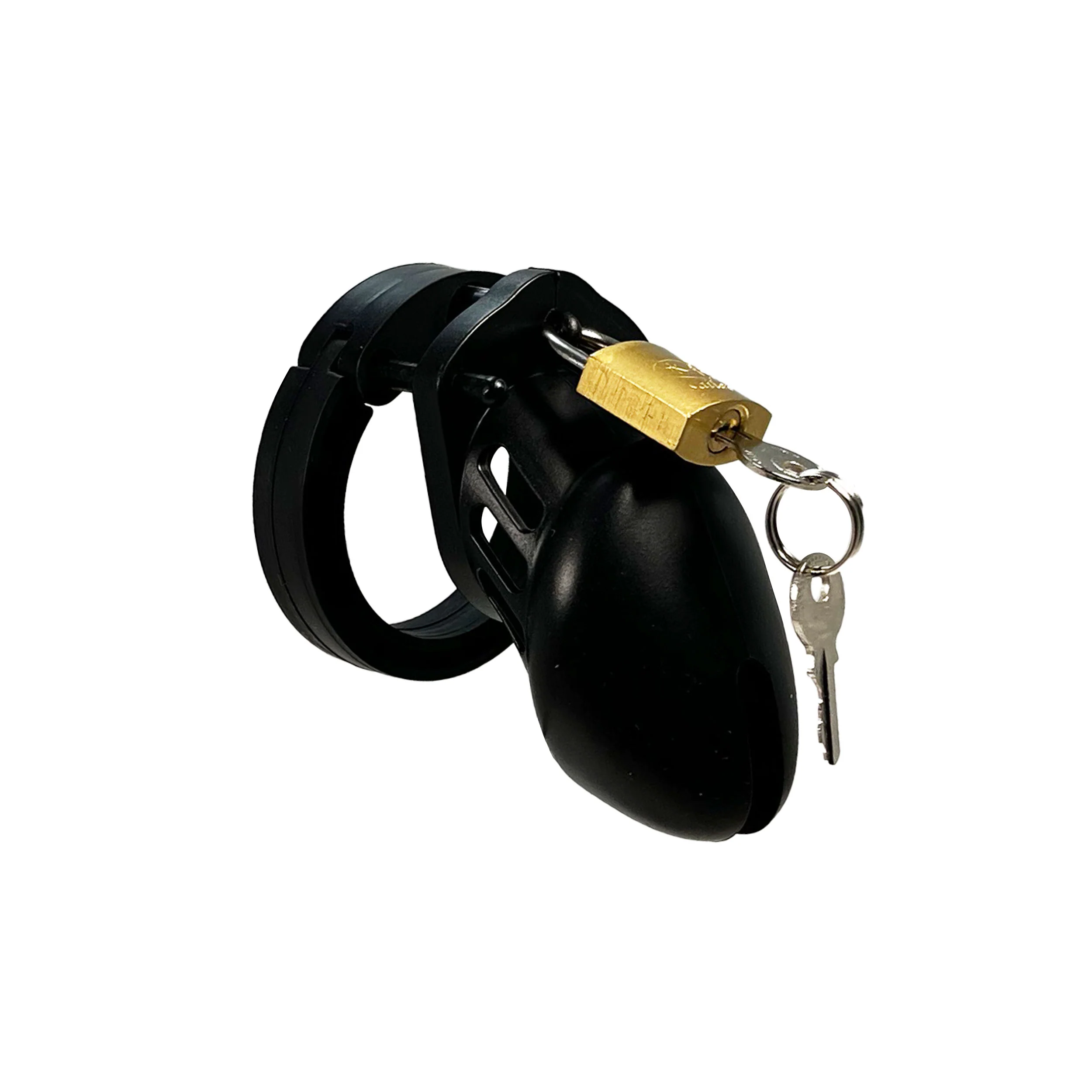Black Silicone Cock Cage by Fetish Pleasure Play - Image 2