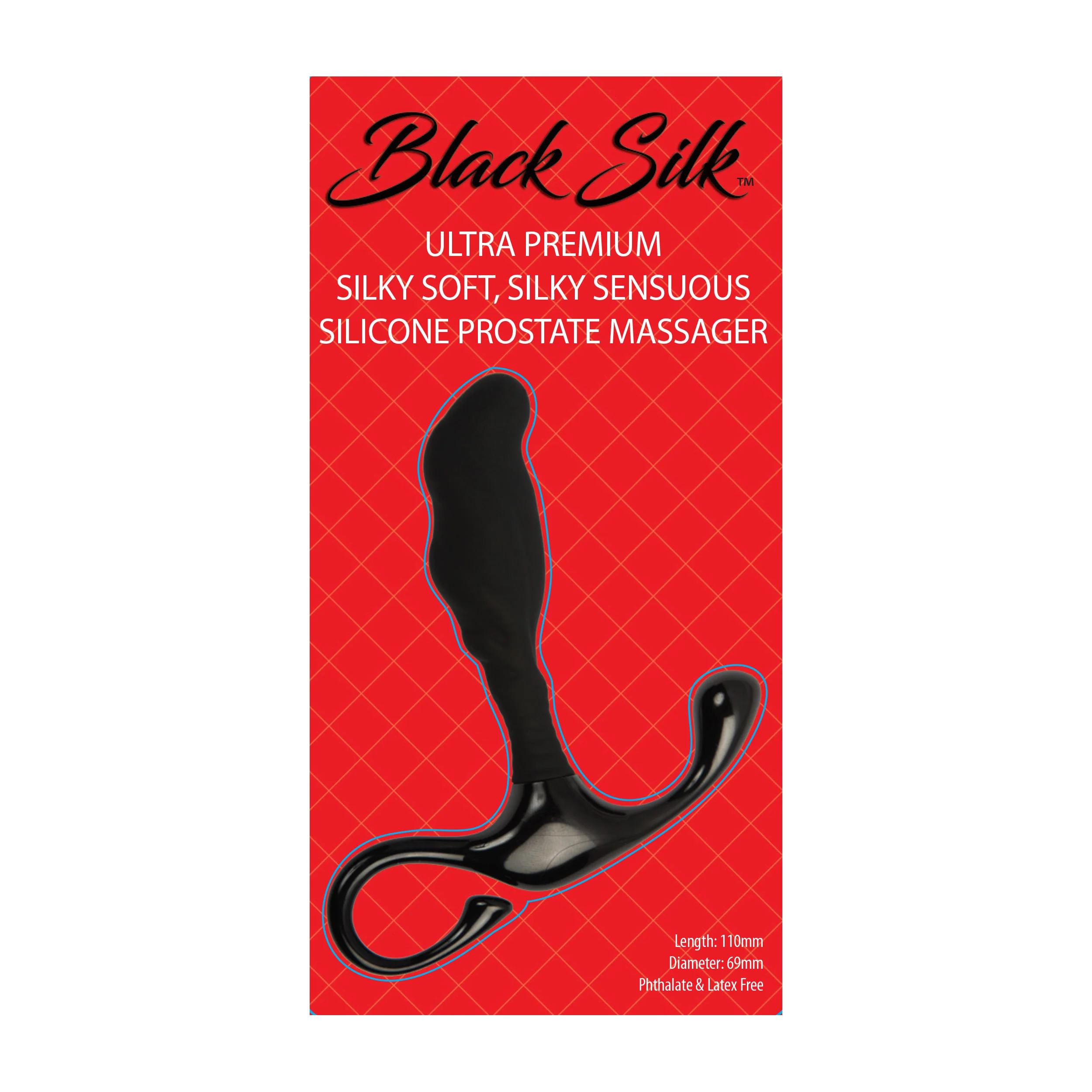 Black Silk Prostate Massager - Image 2