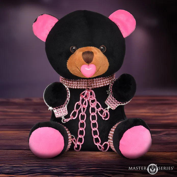 Bling Bondage Bear Plush Teddy Bear - Image 6