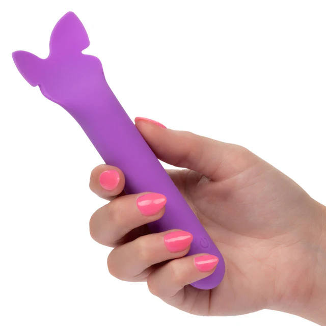 Bliss Liquid Silicone Flutter Vibrator in Purple - Image 2