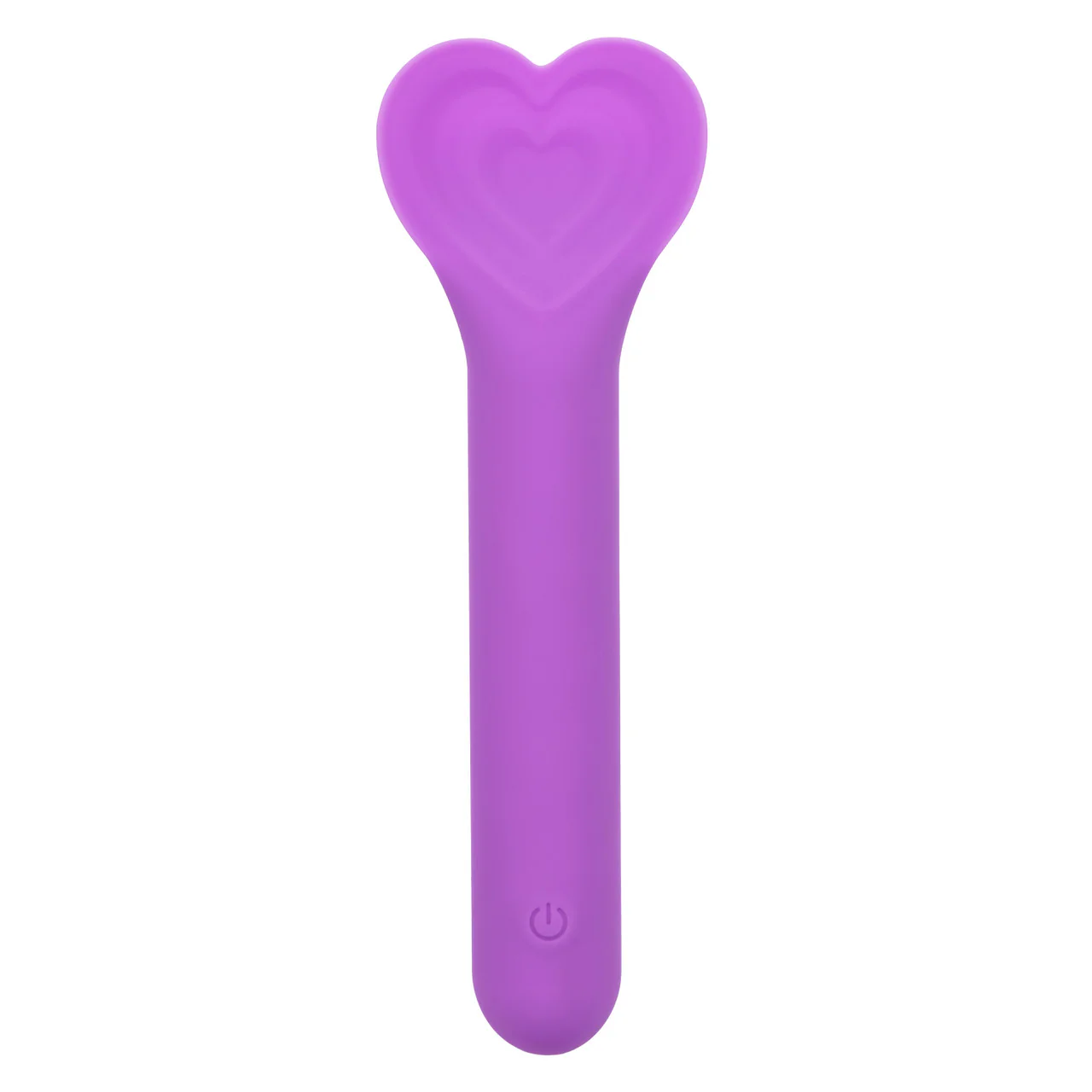 Bliss Liquid Silicone Lover Fluttering Vibrator in Purple - Image 4