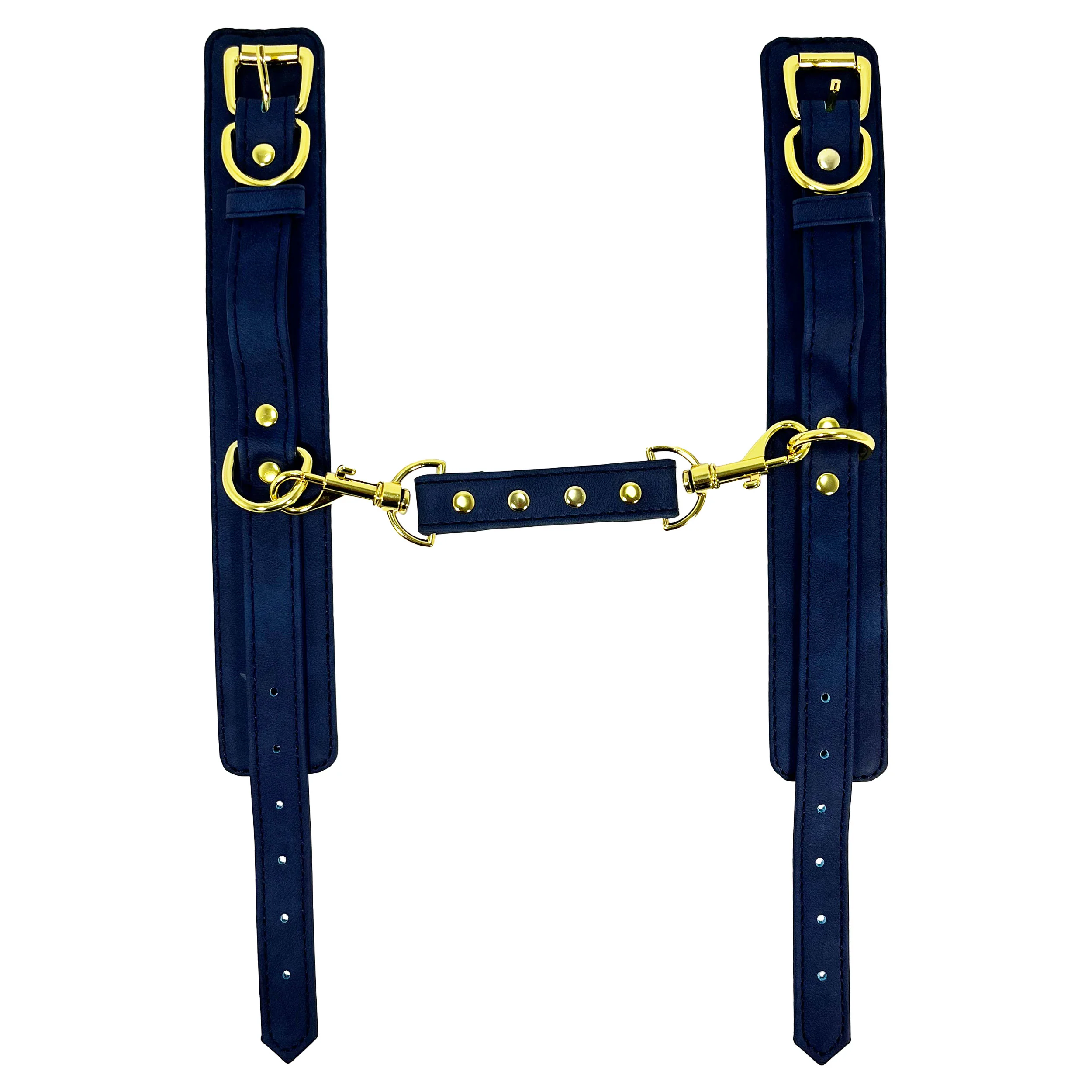 Blue Ankle Cuffs by Fetish Pleasure Play - Image 2