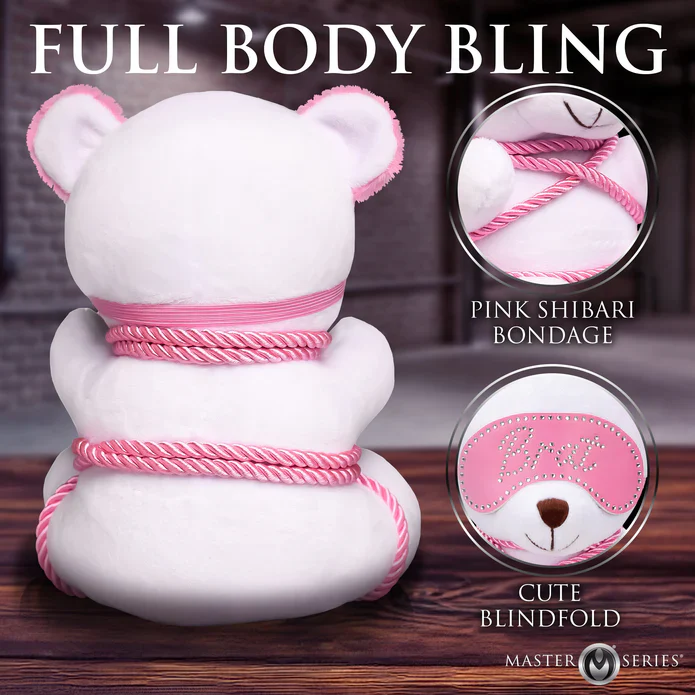 Brat Bondage Bear Plush Teddy Bear - Image 2