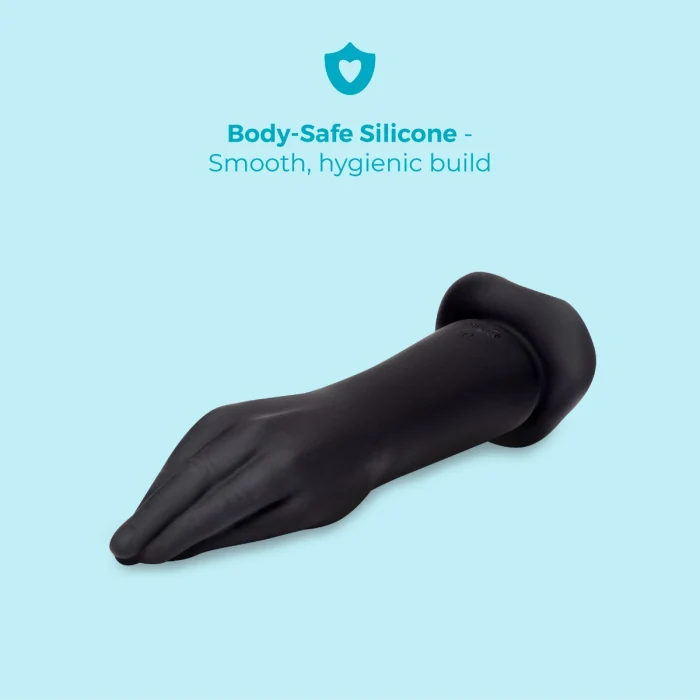 b-Vibe 10.5 Inch Vibrating Silicone Hand Fisting Dildo with Suction Base - Image 3