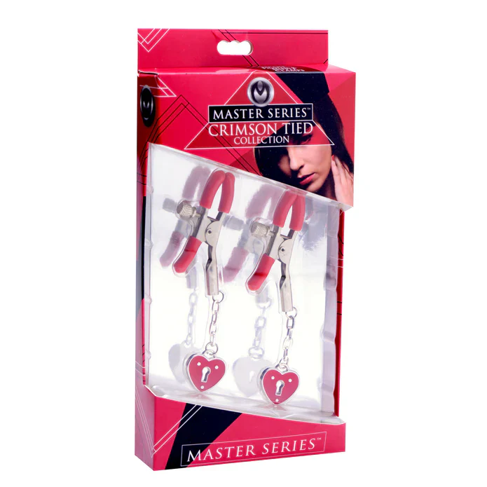 Captive Hearts Padlock Nipple Clamps - Image 4