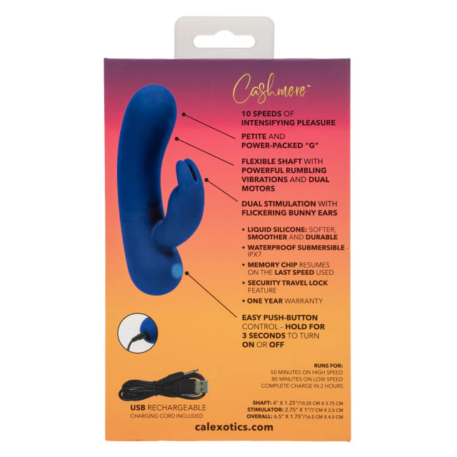 Cashmere Liquid Silicone Waterproof Bunny Vibrator - Image 4