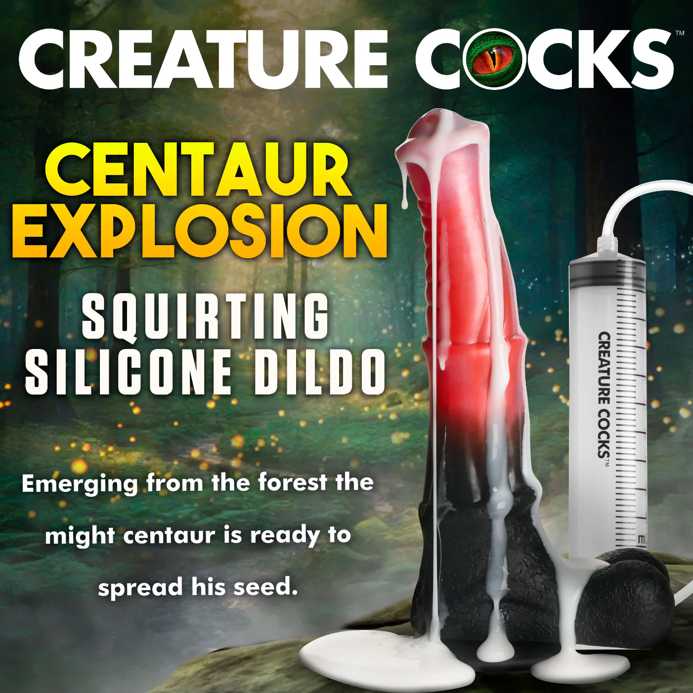 THE CENTAUR EXPLOSION SQUIRTING DILDO BY CREATURE COCKS - Image 7