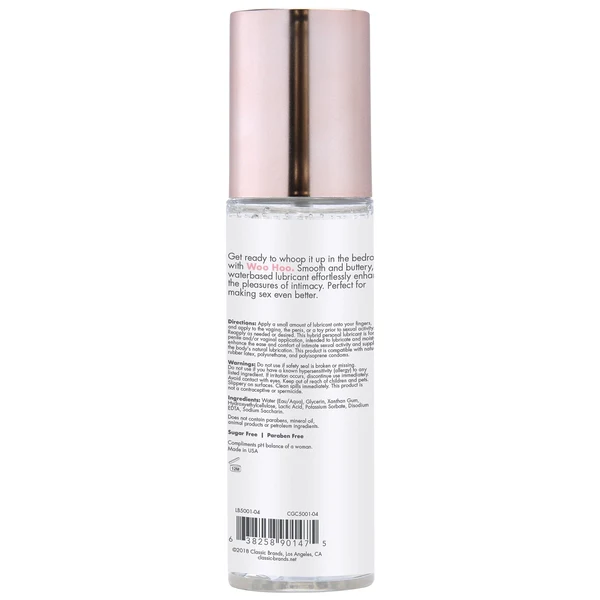 CG Woo Hoo Water Based Personal Lubricant - 4.4 oz - Image 3