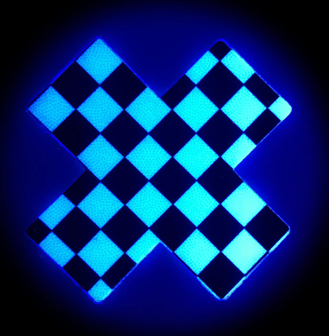 Checker Cross Pasties - Black/White - Image 2