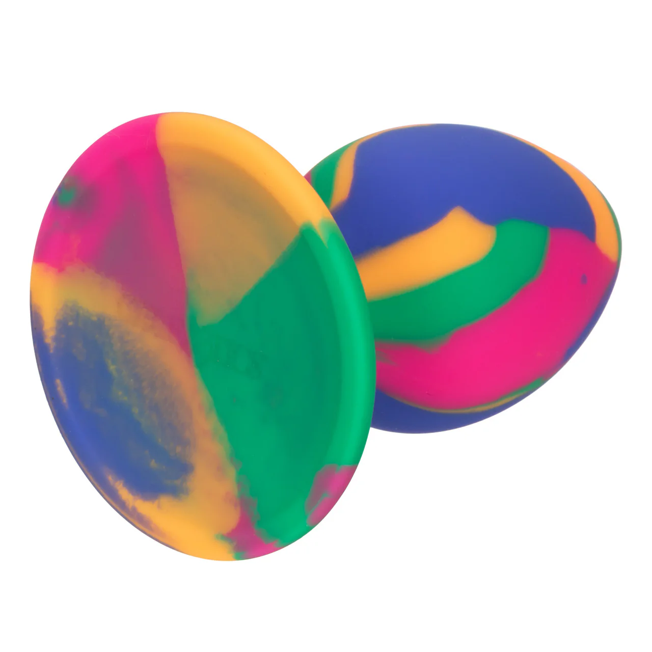 Cheeky Tie-Dye Butt Plug - Medium - Image 3