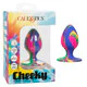 Cheeky Tie-Dye Butt Plug - Medium - Image 4