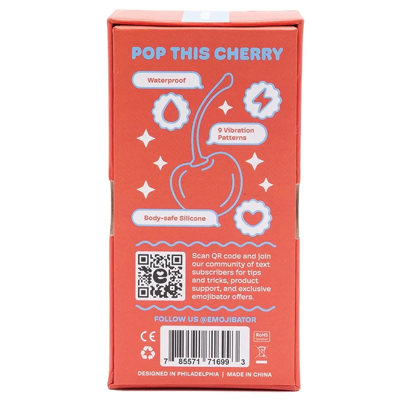 Cherry Emojibator Vibrator - Image 7