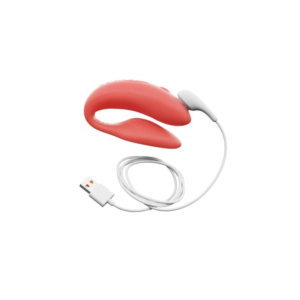 Chorus by We-Vibe Couples Vibrator in Crave Coral - Image 6