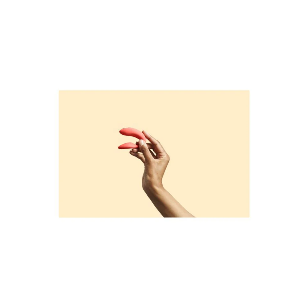 Chorus by We-Vibe Couples Vibrator in Crave Coral - Image 7