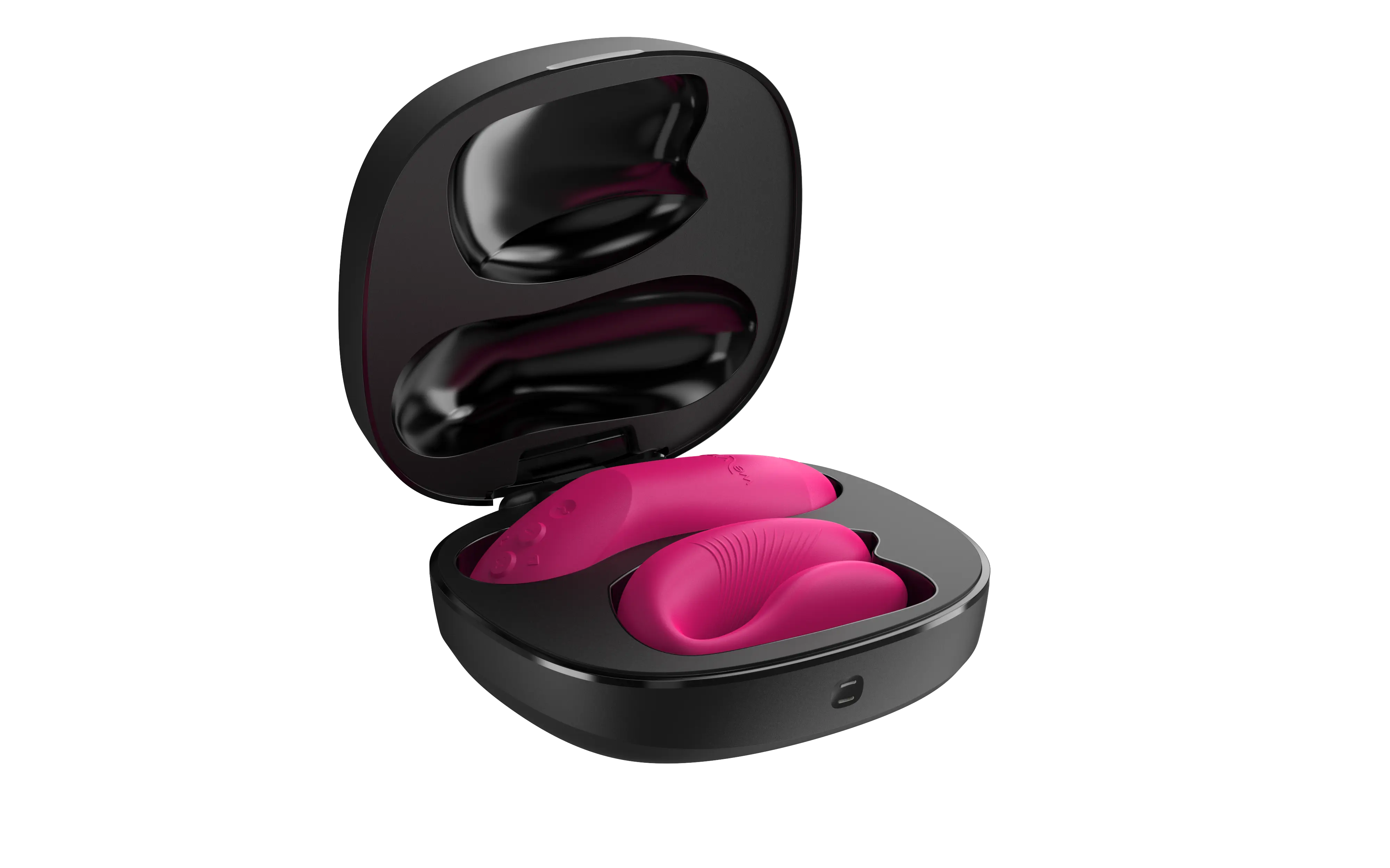 Chorus Pro Couples Vibrator by We-Vibe in Electric Pink - Image 11