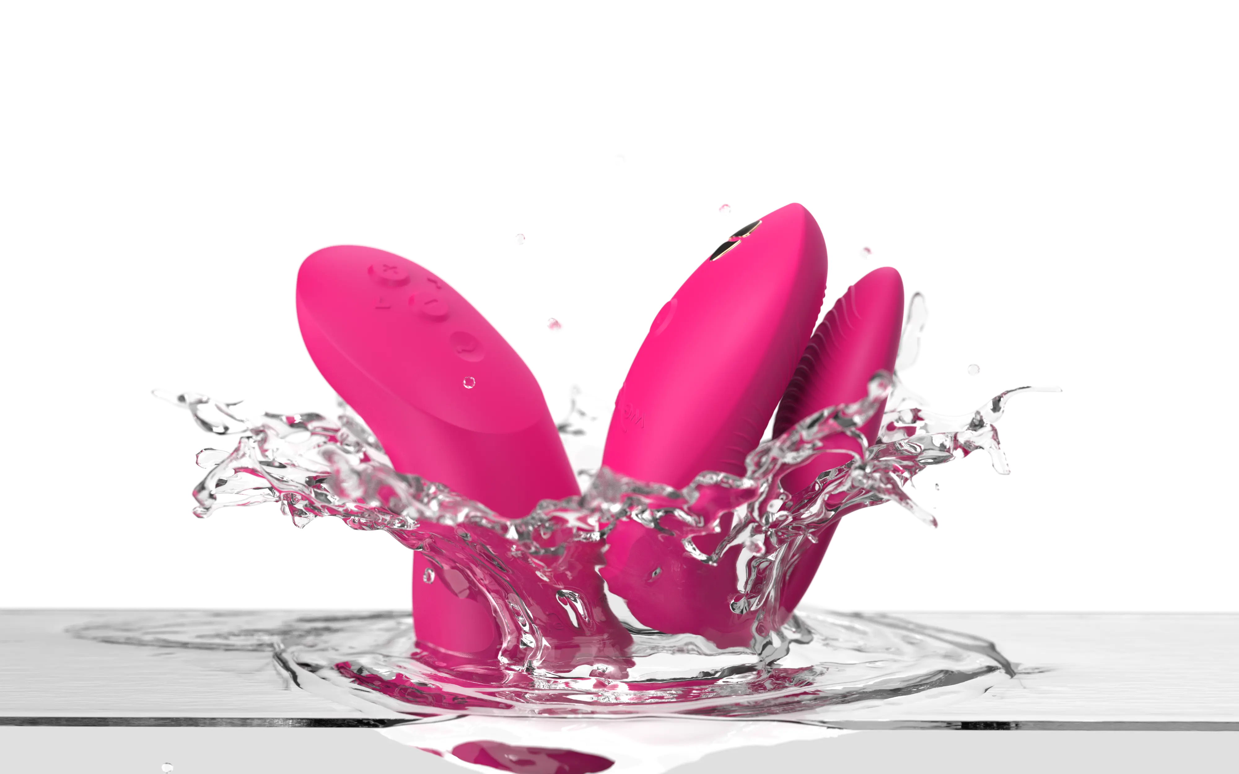 Chorus Pro Couples Vibrator by We-Vibe in Electric Pink - Image 17