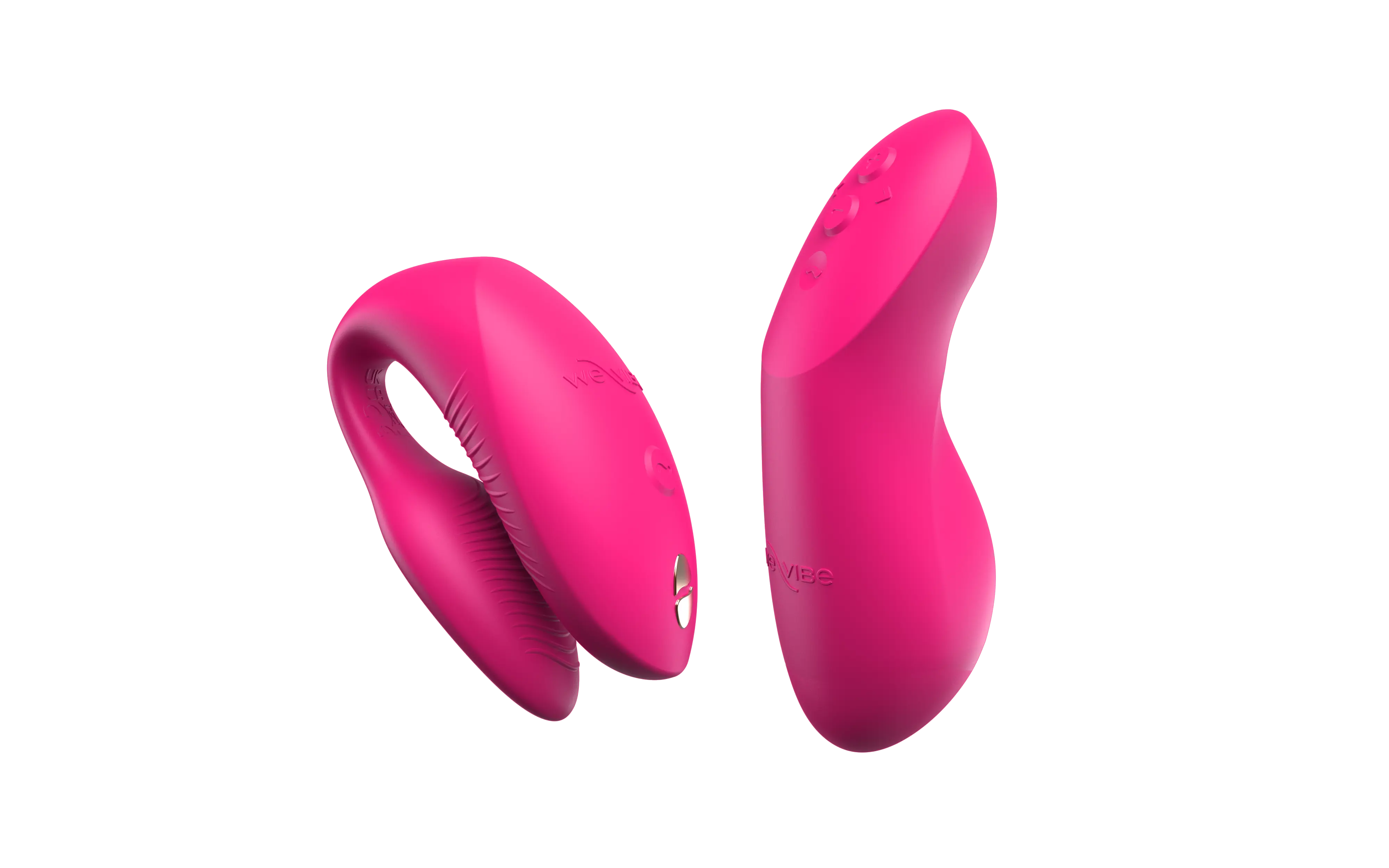 Chorus Pro Couples Vibrator by We-Vibe in Electric Pink - Image 18