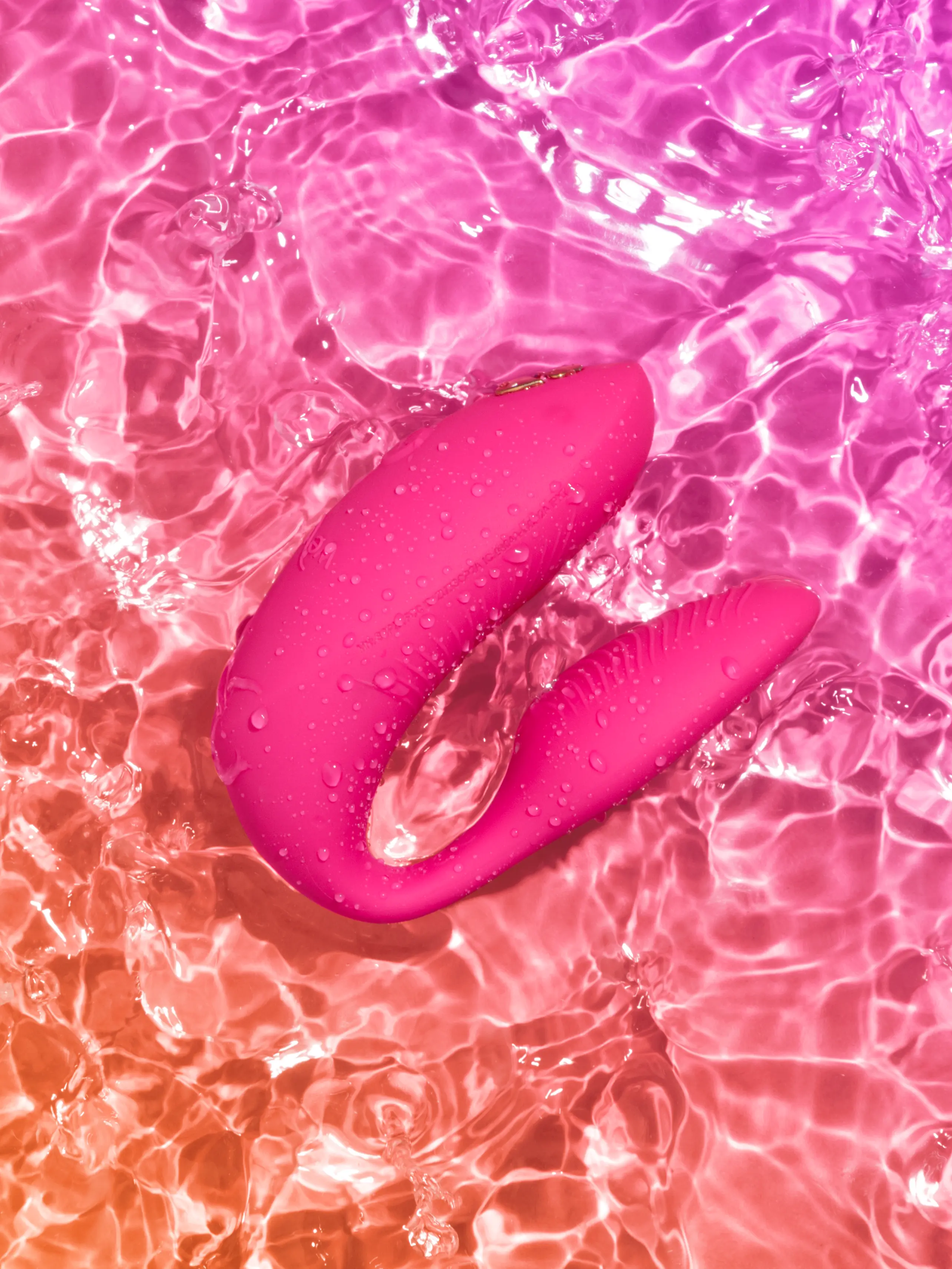 Chorus Pro Couples Vibrator by We-Vibe in Electric Pink - Image 19