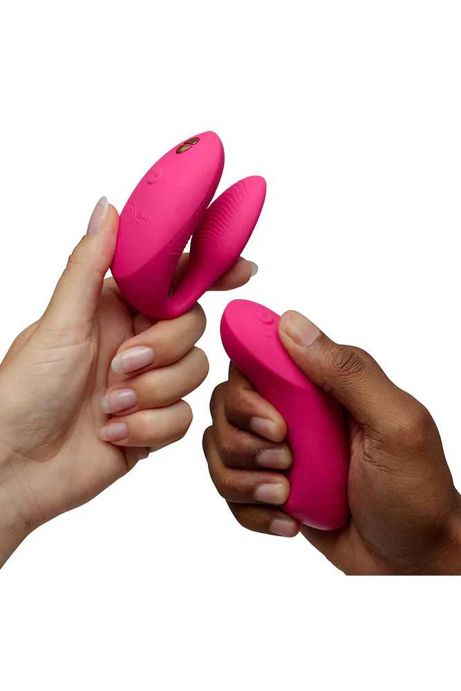 Chorus Pro Couples Vibrator by We-Vibe in Electric Pink - Image 2