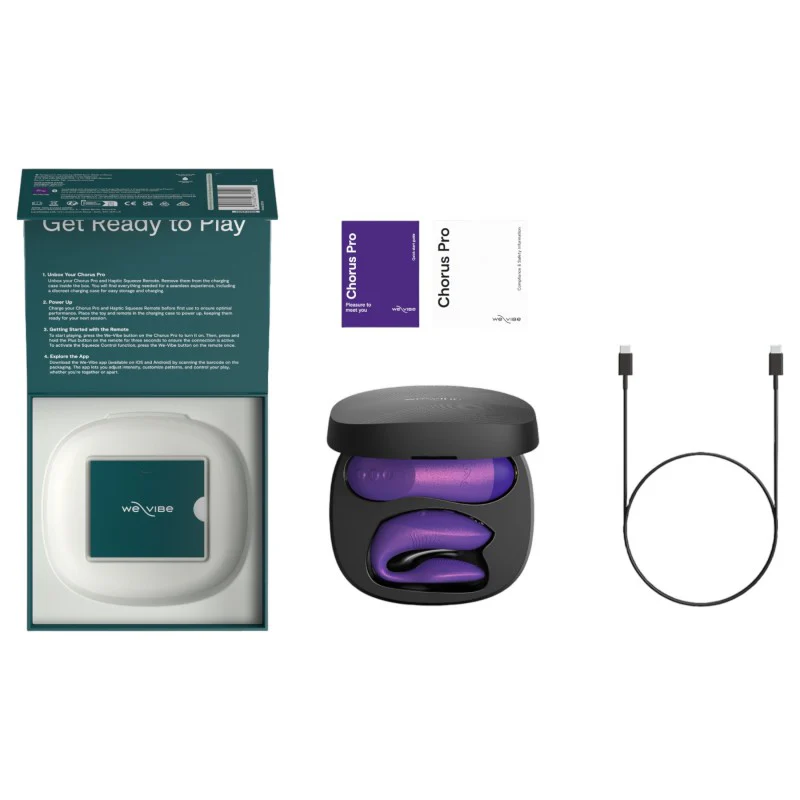 Chorus Pro Couples Vibrator by We-Vibe in Future Dusk Purple - Image 10